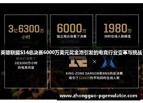 英雄联盟S14总决赛6000万美元奖金池引发的电竞行业变革与挑战